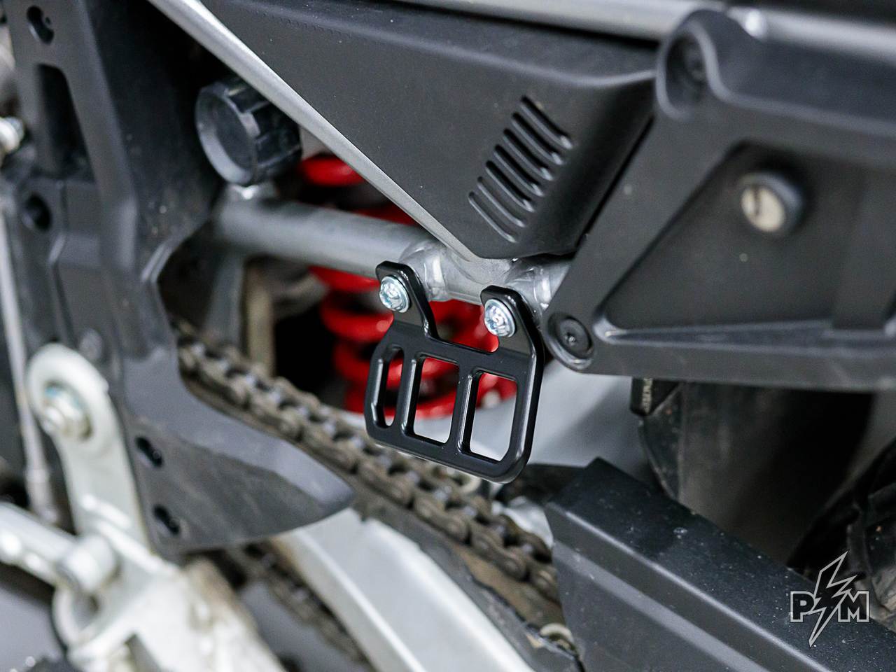 Aprilia Tuareg Tie-down brackets