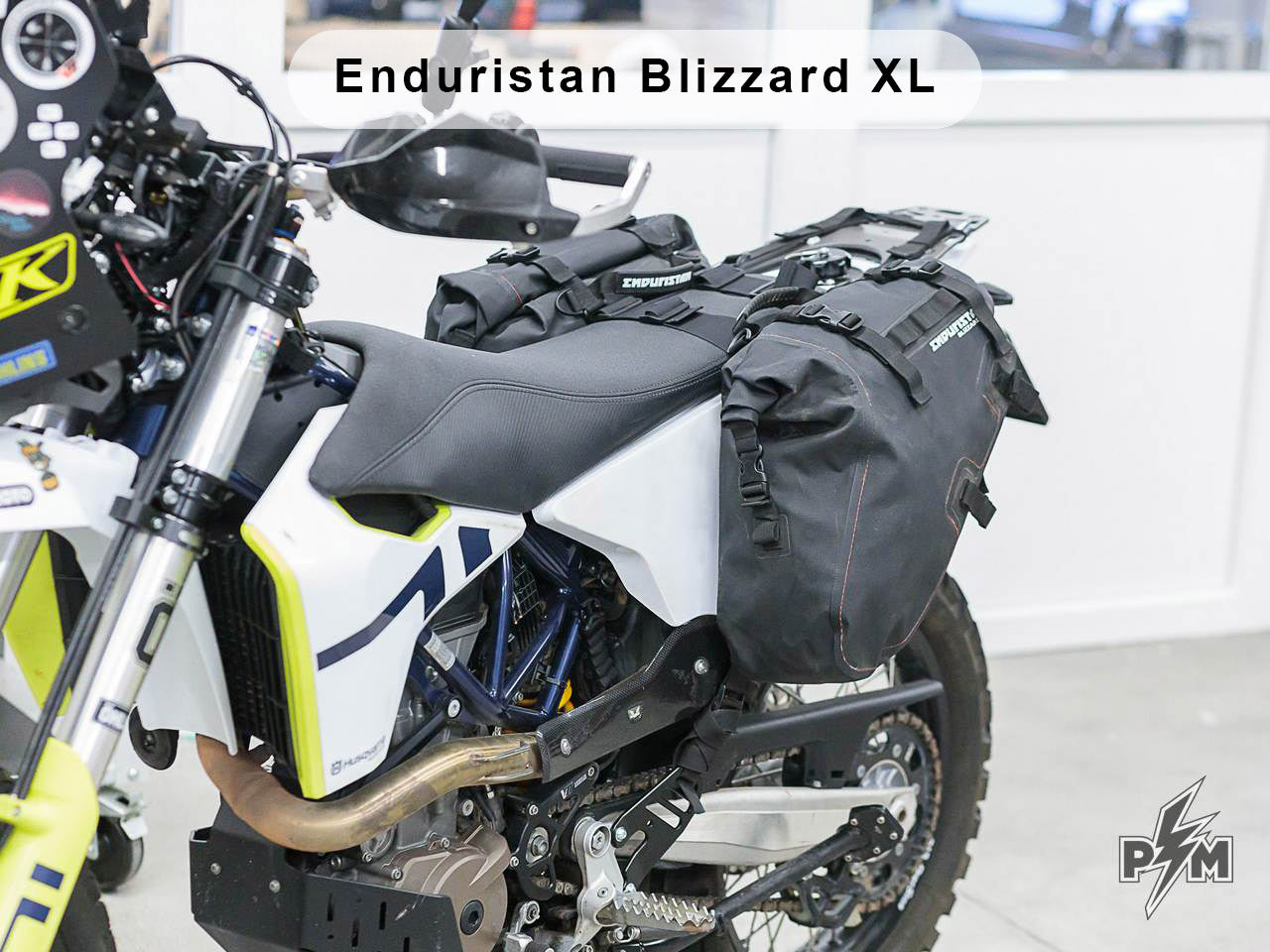 Perun moto Husqvarna 701 Enduro Supermoto Luggage rack GEN2 - Enduristan Blizzard XL