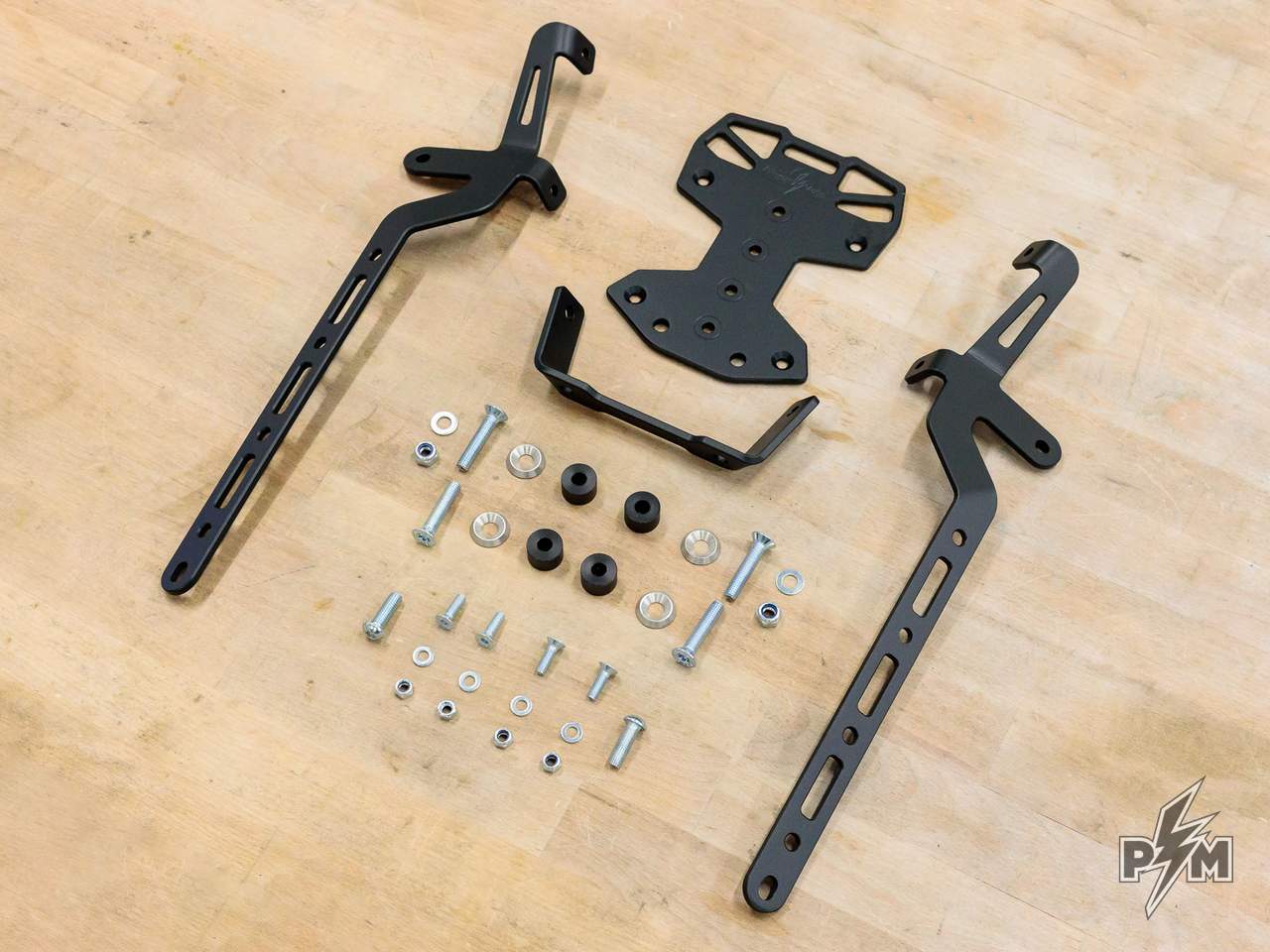 Perun moto BMW F900GS Mini top rack Gnoblin - set