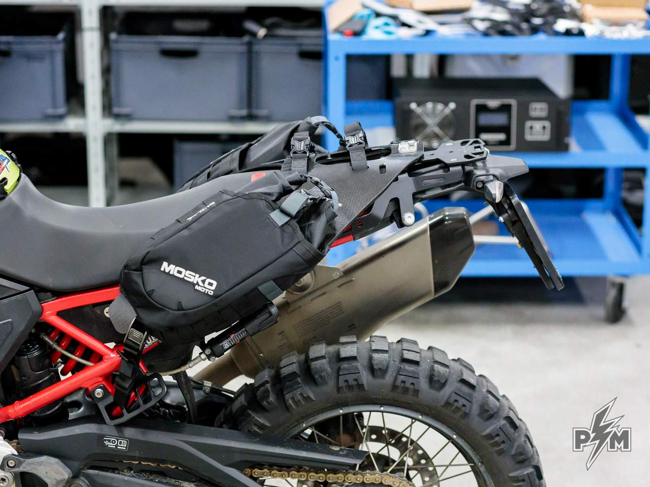 Perun moto BMW F900GS Mini top rack Gnoblin - Mosko moto Reckless 10