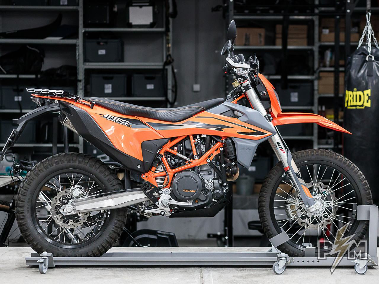 Perun moto KTM 690 Enduro R /SMC-R / GasGas ES700 Extension plate - 6