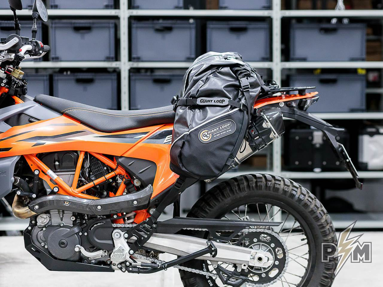 Perun moto 701 / 690 / ES700 Heel guards - 7