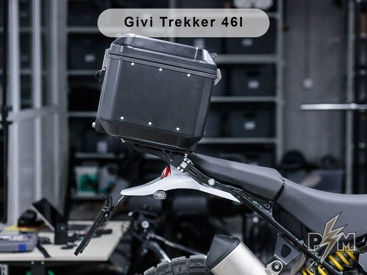 Perun moto Ducati DesertX Top luggage rack  Givi Trekker 46 Top case