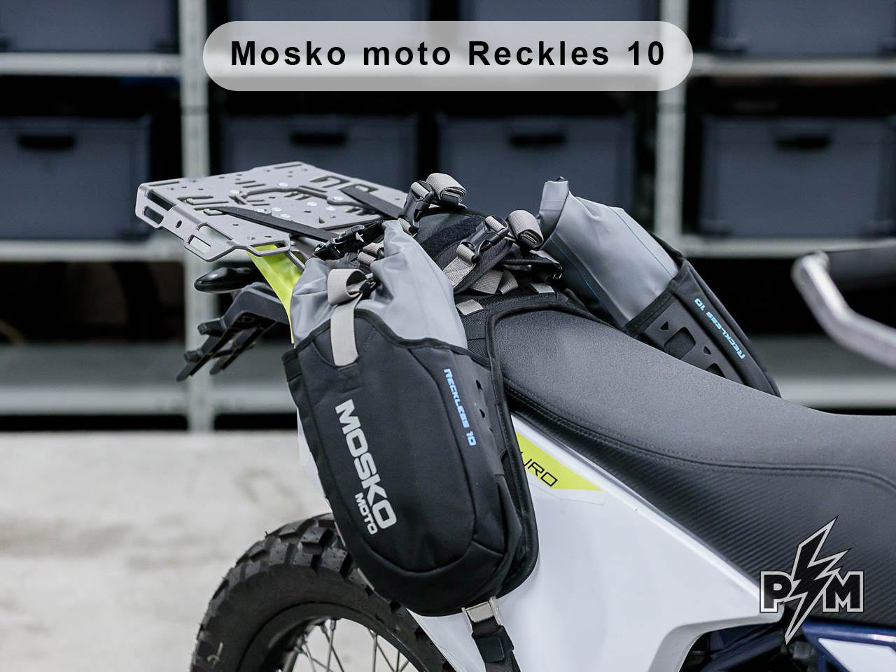 Perun moto Extension plate for Husqvarna 701 Luggage rack Gen2 - Mosko moto Reckless 10