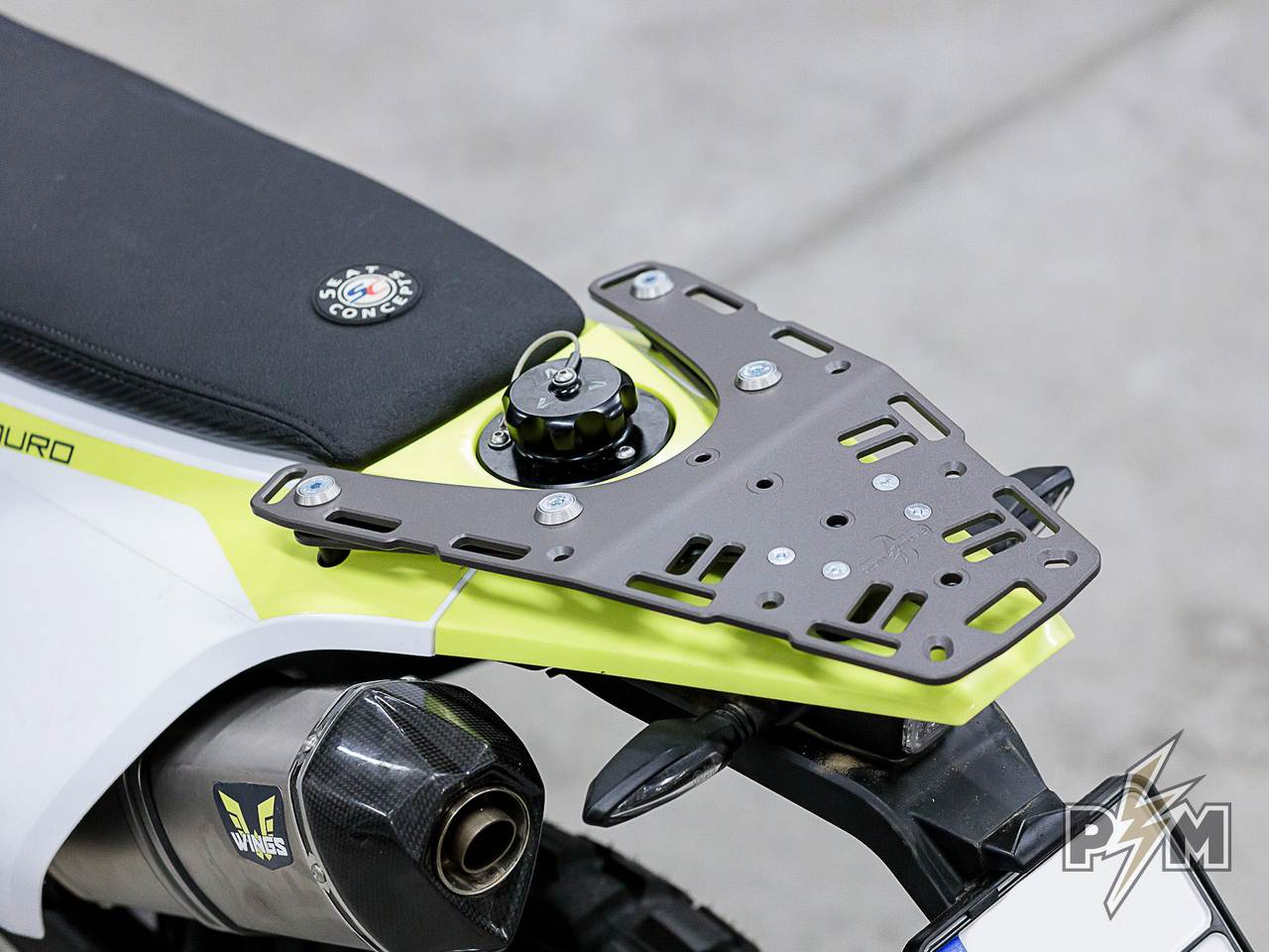 Perun moto Husqvarna 701 Enduro Supermoto Luggage rack GEN2 - 6