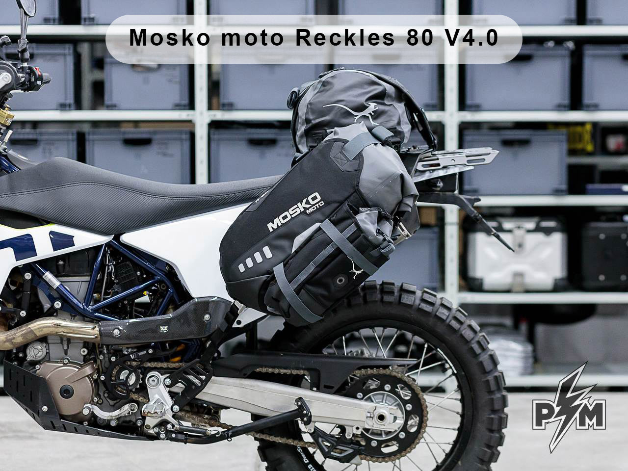 Perun moto Extension plate for Husqvarna 701 Luggage rack Gen2 - Mosko moto Reckless 80