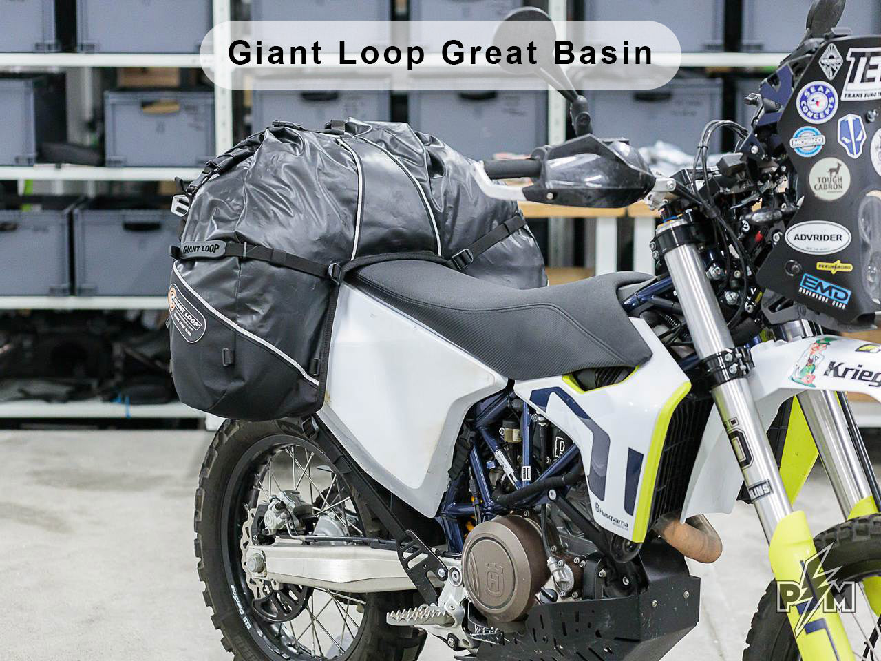 Perun moto Extension plate for Husqvarna 701 Luggage rack Gen2 - Giant Loop Great Basin