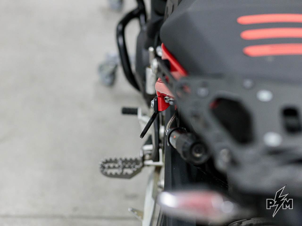 Perun moto BMW F900GS Tie-down brackets - 3