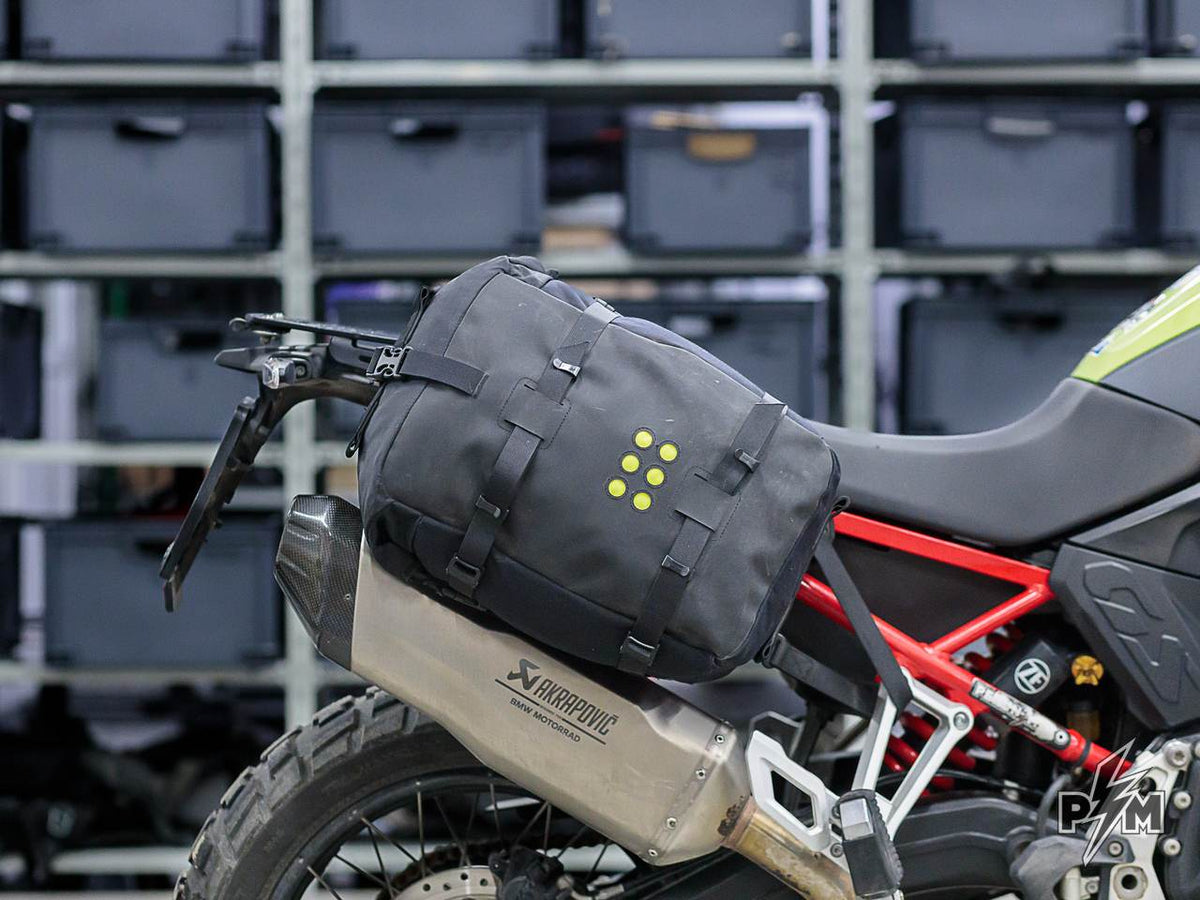 Perun moto BMW F900GS Rackless supports - Kriega OS-Base - 3