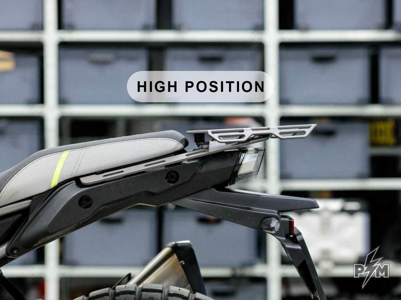 Perun moto CF-Moto MT450 / Ibex 450 Top luggage rack - high