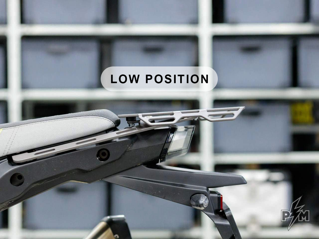 Perun moto CF-Moto MT450 / Ibex 450 Top luggage rack - low