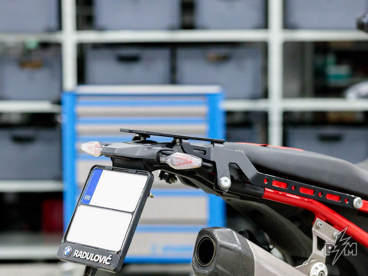 Perun moto BMW F900GS Mini top rack Gnoblin - 4