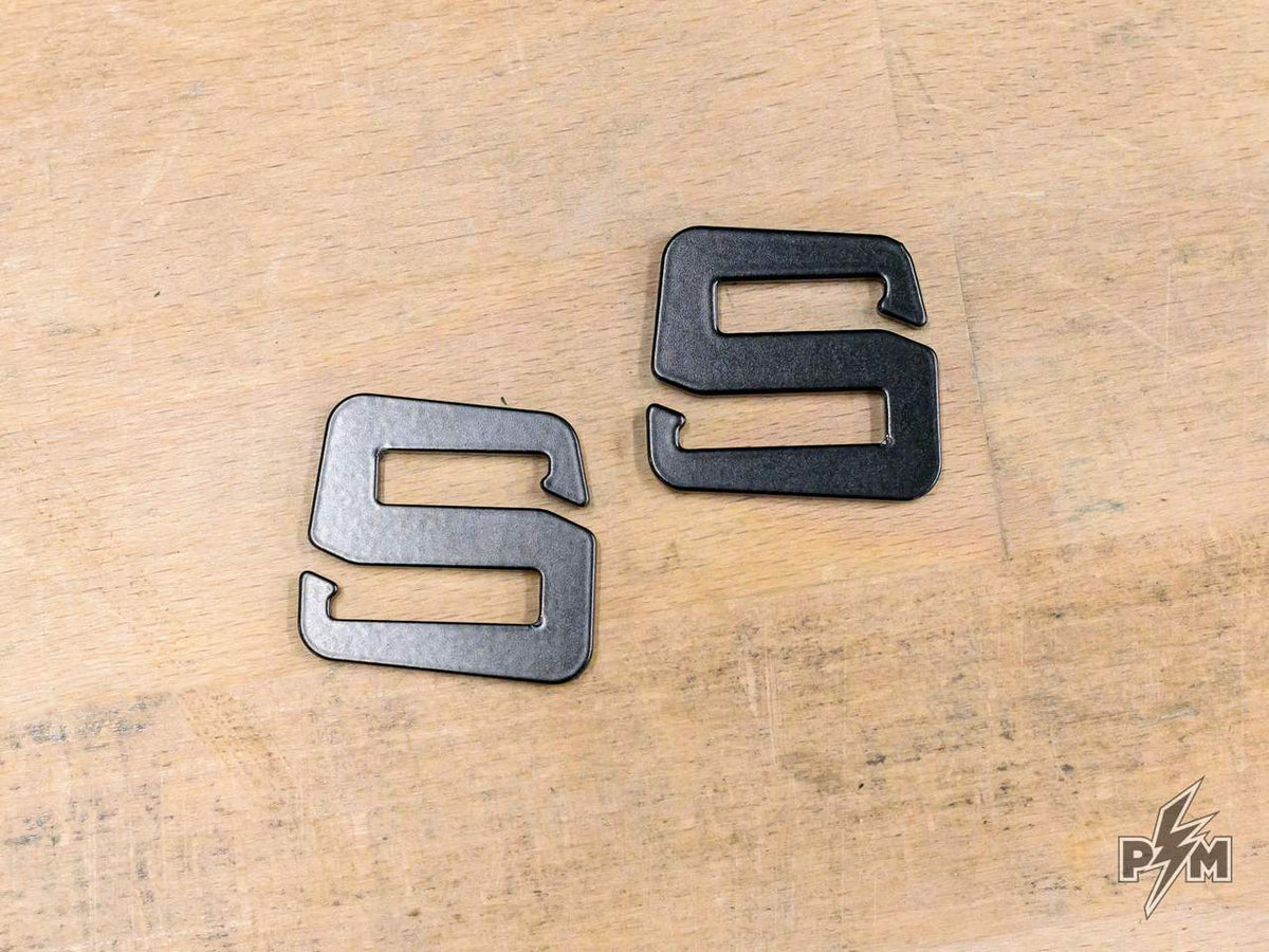 Perun moto S-hook for Kriega on CF-Moto MT450 / Ibex 450 - 1