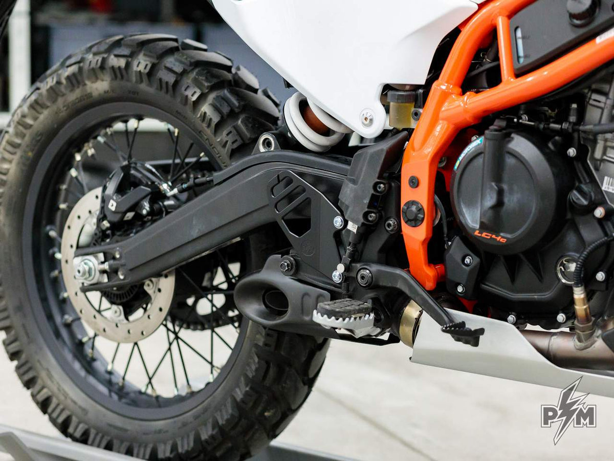 Perun moto KTM 390 Adventure R X Enduro Heel guards - 5