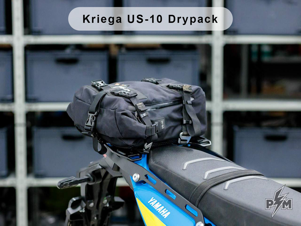 Perun moto Yamaha Tenere 700 Top luggage rack Gen2 + Kriega US-10