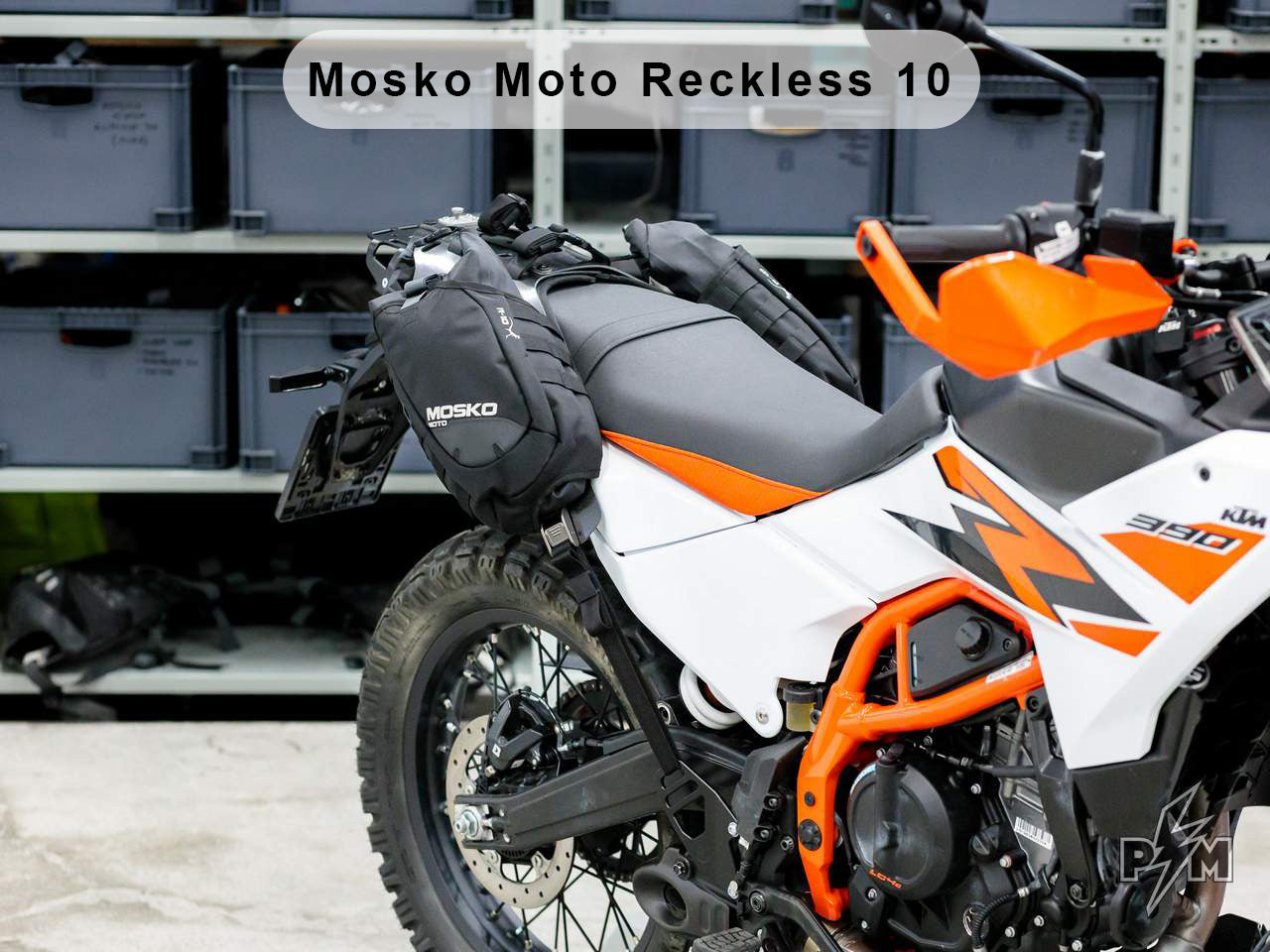 Perun moto KTM 390 Adventure R X Enduro Heel guards - Mosko moto Reckless 10