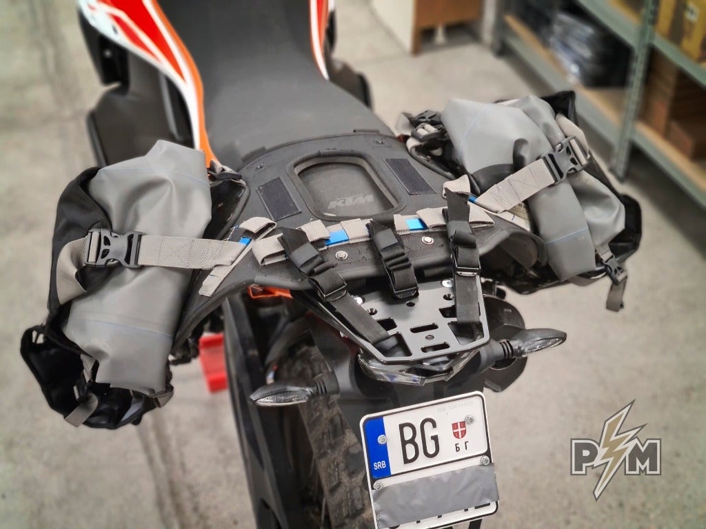 Perun moto KTM 790 890 Billet rack Small 14